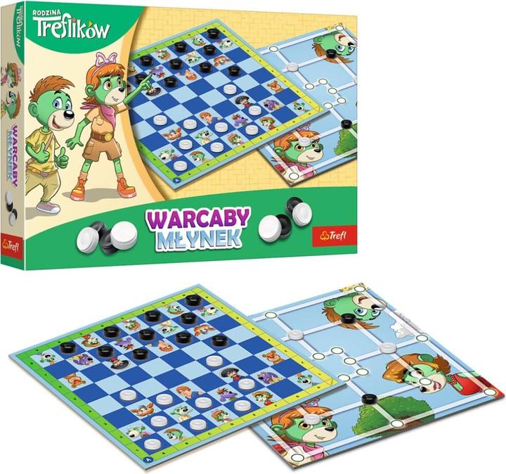 Produktbild Trefl Checkers und Family Mill