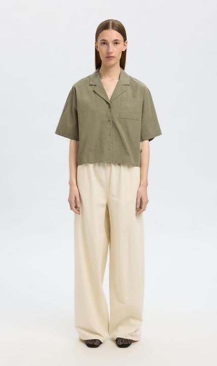Produktbild Selected Femme Kurzarm Crop-Bluse (40)