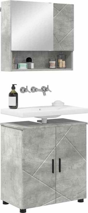 Actual product image vidaXL Badezimmer Schrank