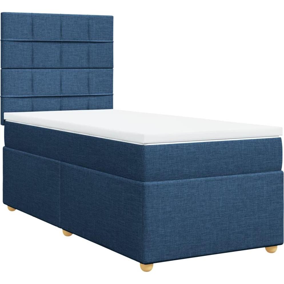 Thumbnail - VidaXL, Bett, Bo x springbett mit Matratze 160 x 200 cm Stoff (160 x 200 cm)