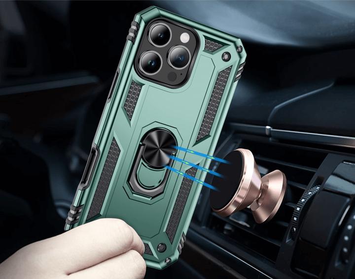Actual product image Cover-Discount iPhone 16 Pro - Robust back cover with kickstand (Apple iPhone 16 Pro)