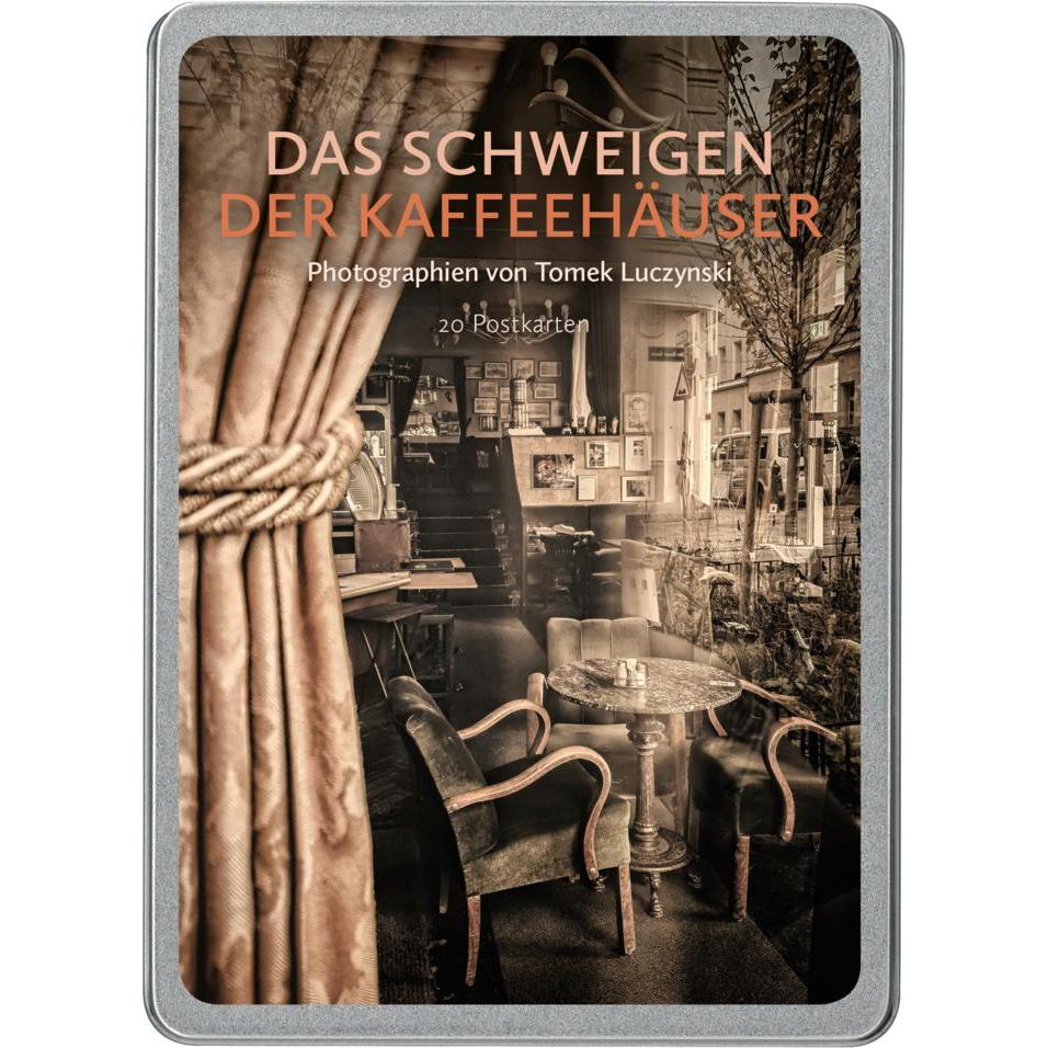 Thiele, Grusskarte + Briefpapier, Das Schweigen der Kaffeehäuser