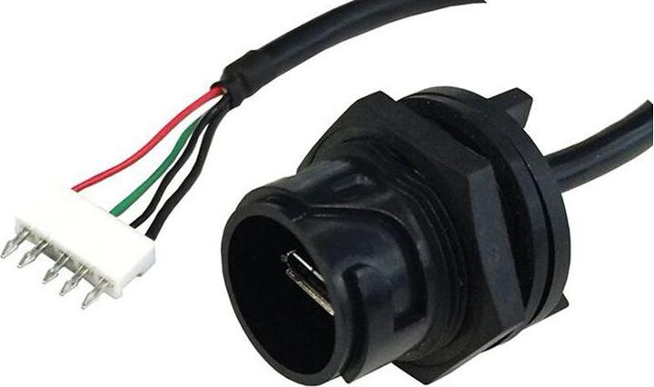 Produktbild Bulgin Rear Panel Mounting Micro USB Connector