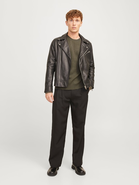 Immagine prodotto Jack & Jones Maglia a tinta unita con collo rotondo Maglia con collo rotondo (S)