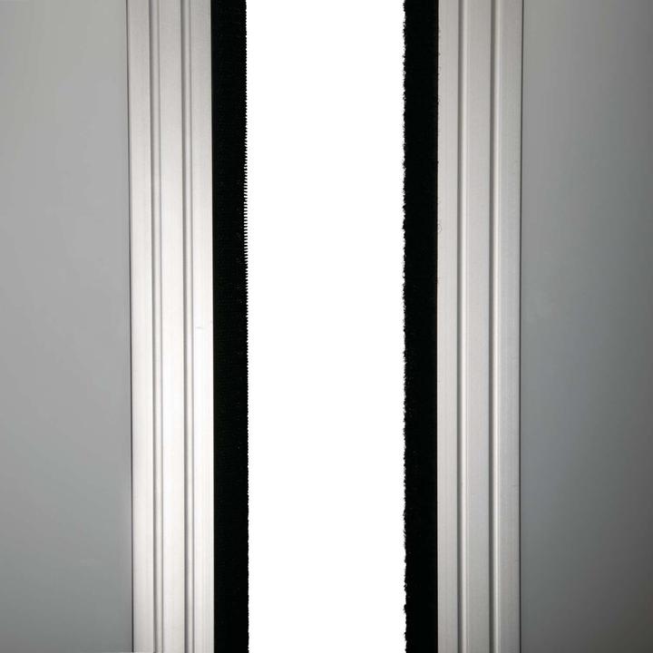 Actual product image Maul Acoustic partition MAULcocoon 9701195 silver 100.0 x 182.0 cm (100 x 182 cm)