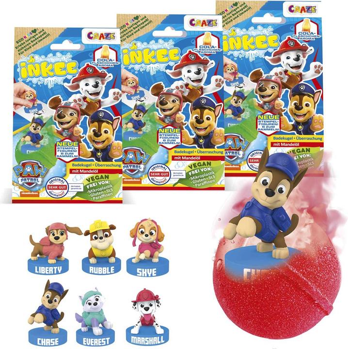 Actual product image Craze Paw Patrol surprise bathing ball (Bath bombs, 80 g)
