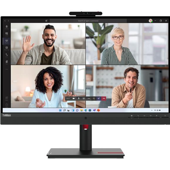 Lenovo ThinkVision T27hv-30 (2560 x 1440 Pixel, 27"), Monitor, Schwarz