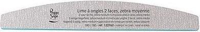 Image du produit Peggy Sage 2-Way Chunky Nail File File d'ongles double face 100/180 Crescent
