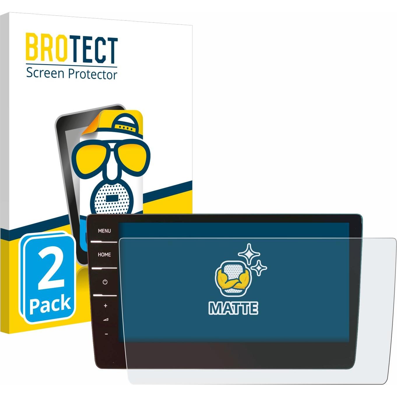 BROTECT, Fahrzeug Navigation Zubehör, Entspiegelungs-Schutzfolie Displayschutz Matt