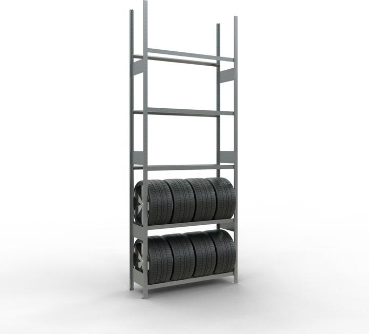 Actual product image Schulte Lagertechnik Wheels basic rack MULTIplus150