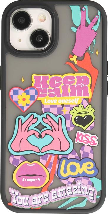 Produktbild PhoneLook Hülle Gummi Blur Keep Calm transparent (Apple iPhone 15)