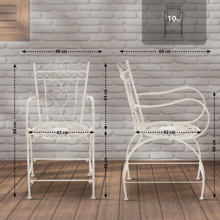 Actual product image CLP Chair Sheela, antique cream