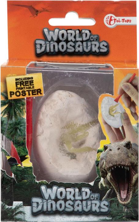 Actual product image Toi-Toys World of Dinosaurs excavation set dino egg
