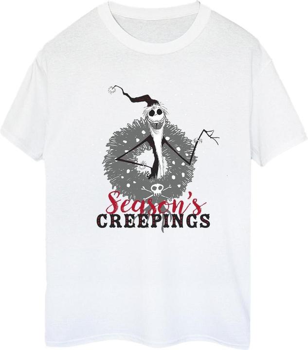Produktbild Disney The Nightmare Before Christmas Seasons Creepings Wreath TShirt (4XL)