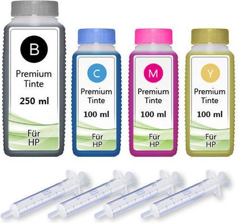 Produktbild Druckfuxx 550ml Drucker Tinte für HP 302 XL Envy 4520 4521 4522 4524 4525 4526 4527 4528