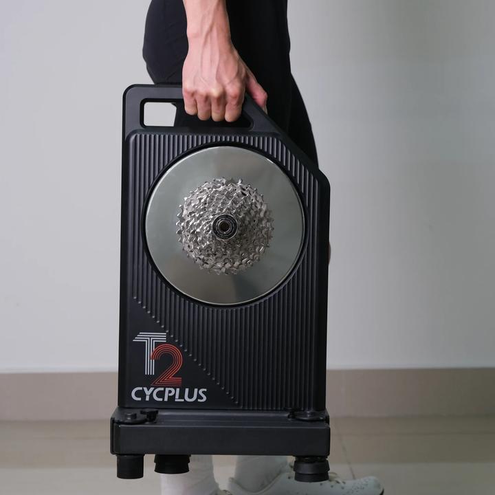 Actual product image Cycplus T2 smart bike trainer