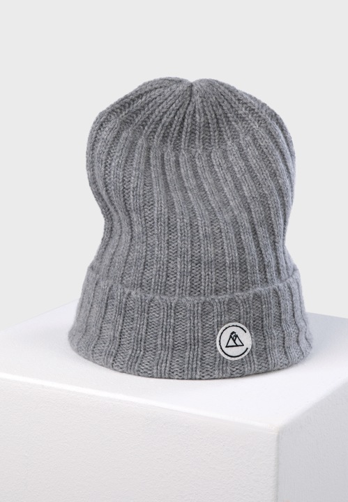 Actual product image Cash-Mere Kaschmir Rib Mütze (One size)