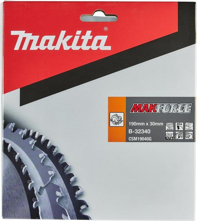Image du produit Makita Lame de scie circulaire MAKFORCE 190x30