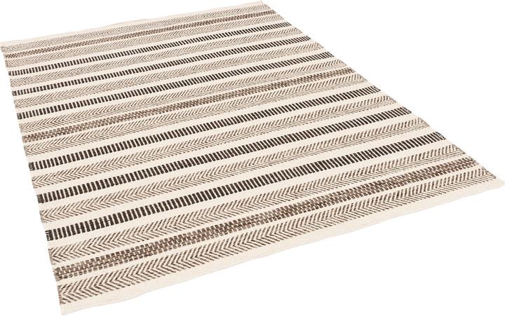 Actual product image Pergamon Nature Carpet Wool Rana Stripes (120 x 180 cm)