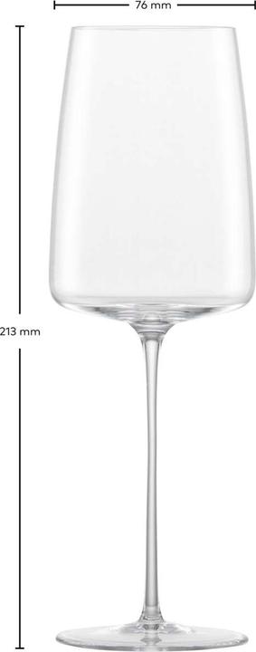 Produktbild Zwiesel Leicht Und Frisch Simplify 2 (Kt2) (38.20 cl, 2 Gläser, Weissweingläser)