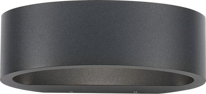 famlights LED Wall Light Sharp Aluminium in Anthracite (828 lm)