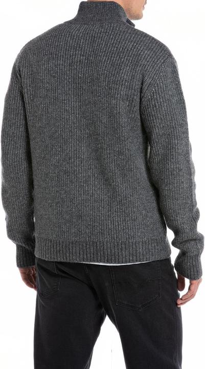 Produktbild Replay Herenvest, M10 donkergrijs gemêleerd., S (S)