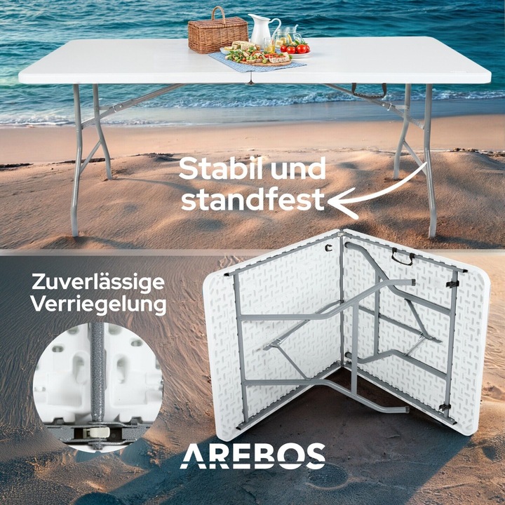 Produktbild Arebos Gartentisch (74 cm)