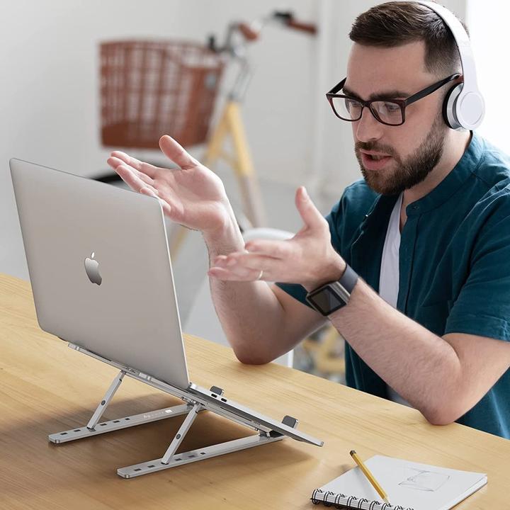 Produktbild Techly ICA-TBL 134TY notebook stand Silver (16")