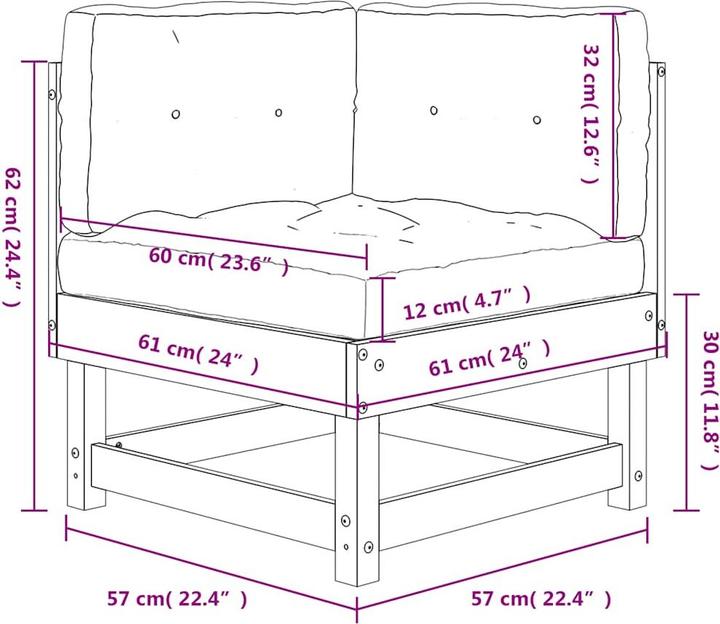 Produktbild vidaXL Brantley