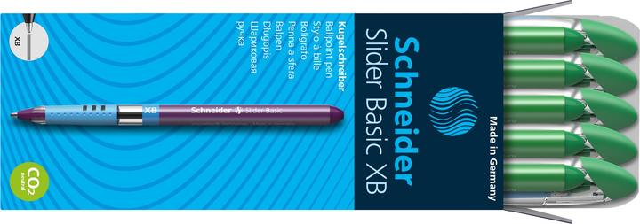 Produktbild Schneider Kugelschreiber Slider Basic (Grün, 1 x)