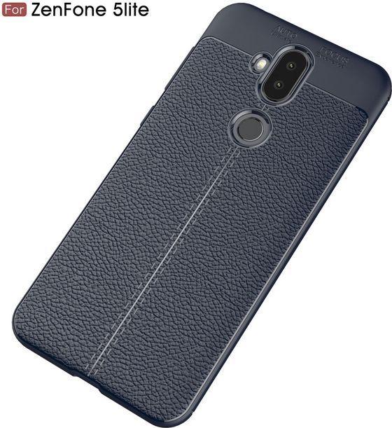 Produktbild MU Classic TPU Plastik Litchi Hülle (Asus Zenfone 5 Lite (ZC600KL))