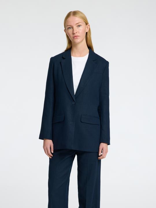 Actual product image Selected Relaxed Fit Einreihiger Blazer (42)