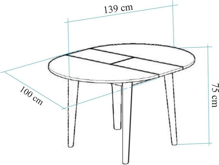 Actual product image Homitis Vina (Ø 100 x 75 cm)