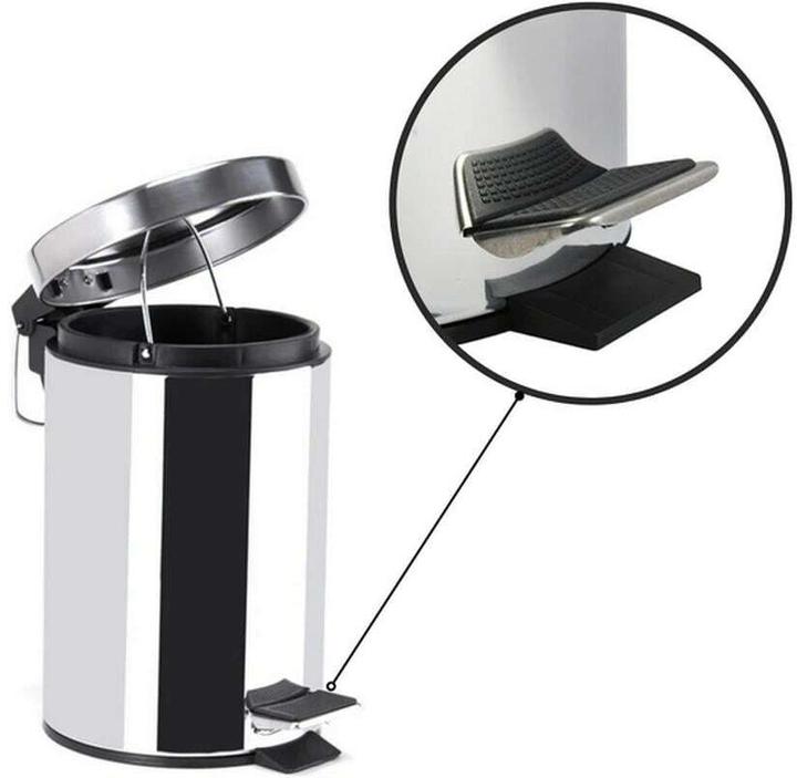 Actual product image MSV Poubelle Inox Miroir 5 Liters (5 l)