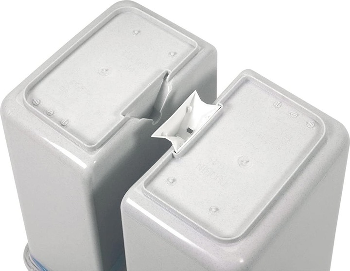 Produktbild Alpfa Duo Bin Weiss (2x 25L) (30 l)