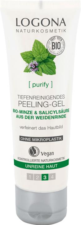 Actual product image Logona Deep cleansing peeling gel (Cleansing scrub, 100 ml)