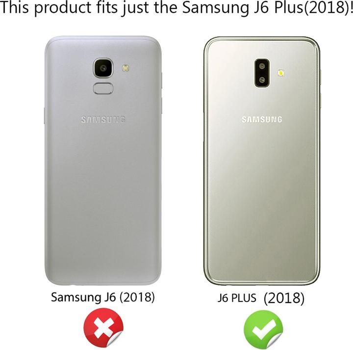 Produktbild Nalia Hülle kompatibel mit Samsung Galaxy J6 Plus (Samsung Galaxy J6+)