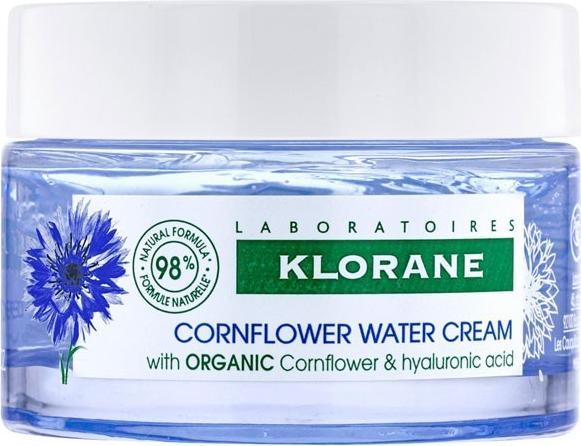 Klorane Bio Cornflower Gel-Cream Water 50ml - Hydrating Gel-Cream For Skin (50 ml, Tagescreme)