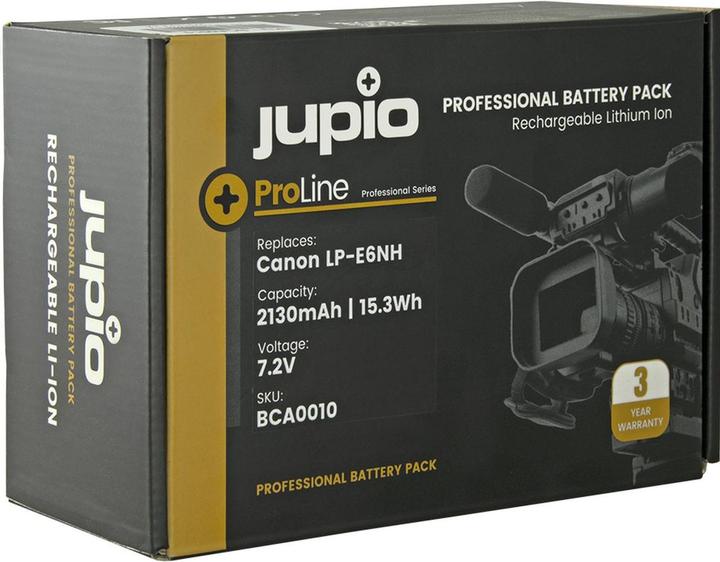 Actual product image Jupio ProLine LP-E6NH 2130mAh (Camera battery)