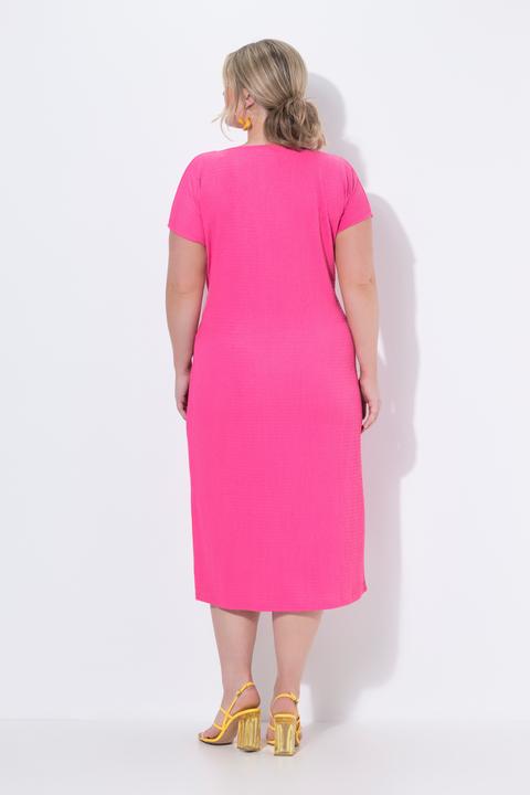 Produktbild Miamoda Jerseykleid, Midilänge, Drapierung mit Bindeband (46)