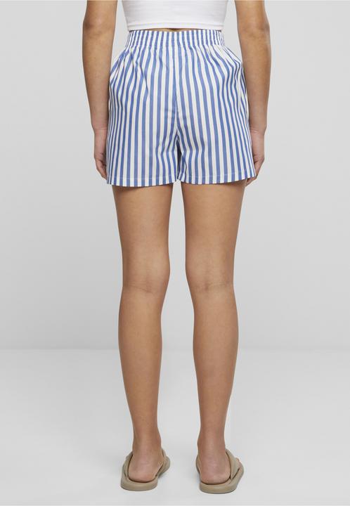 Actual product image Urban Classics Ladies Striped Shorts - 137883 (XXL)