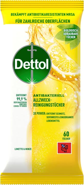 Produktbild Dettol Allzweck Reinigungstücher