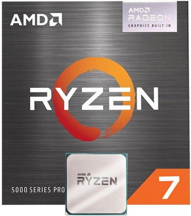 Image du produit AMD Ryzen 7 5700G (AM4, 3.80 GHz, 8 -Core)