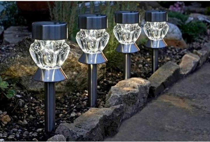 Actual product image Smart Garden Solar-Gartenpfahl-Set (4 Stück) (E27)
