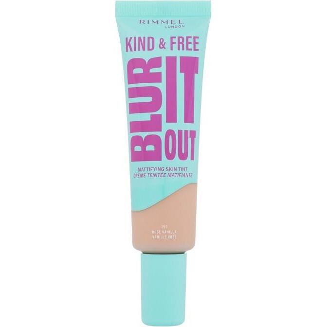 Rimmel London, Foundation, Kind & Free Blur It Out Mattifying Skin Tint (150 Rose Vanilla)