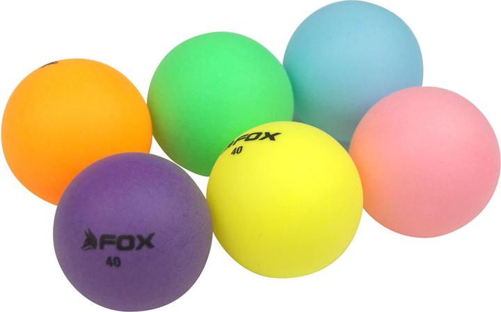 Fox TT Bunt TischtennisBälle Set 6erPack (6 Stk.)