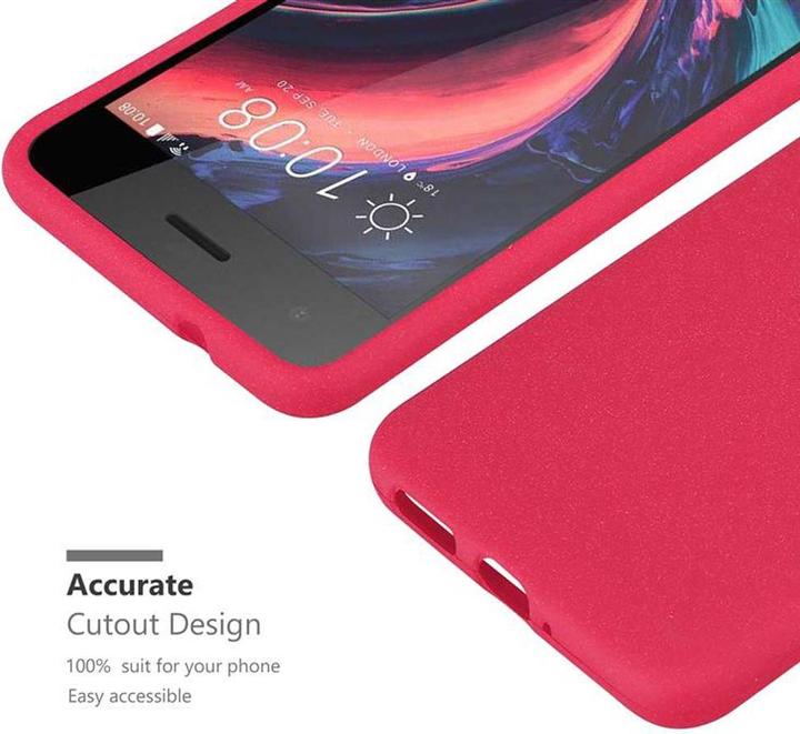 Actual product image Cadorabo TPU Frosted Cover (HTC Desire 10 Pro)