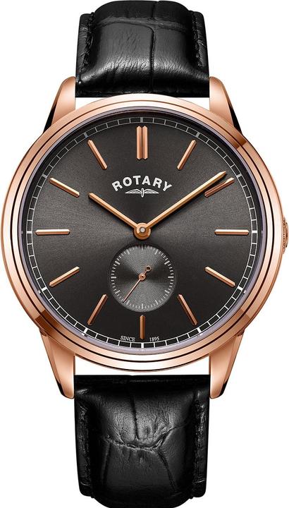 Actual product image Rotary GS05364/20 Cambridge Men 42mm 5ATM (Analogue wristwatch, 42 mm)