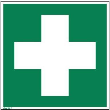 Neutralware Cartello informativo 20x20 cm (LxA) E003 Primo Soccorso PVC rigido