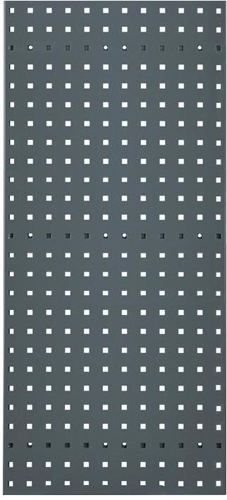 Produktbild Rasterplan Lochplatte B450xL1000mm anthrazitgrau, RAL 7016